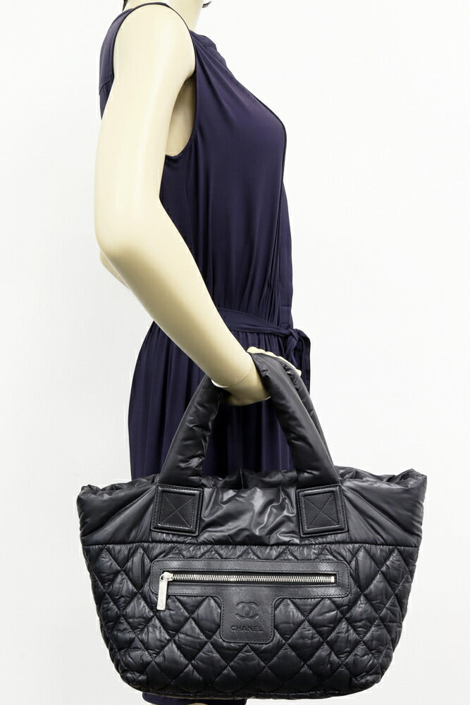 Chanel Coco Cocoon Nylon Calf Tote Bag