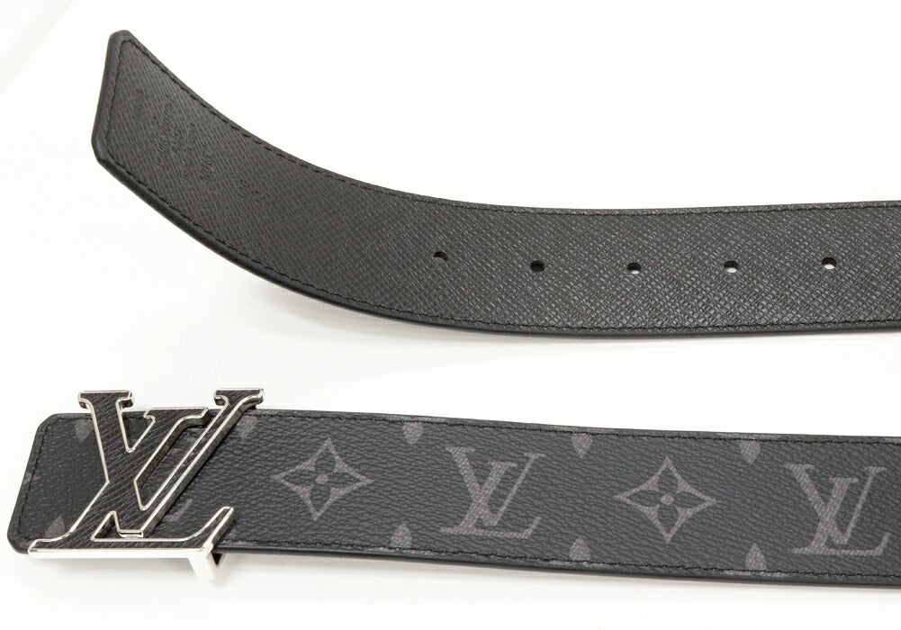 Louis Vuitton LV Initiales Monogram Eclipse Taiga Belt