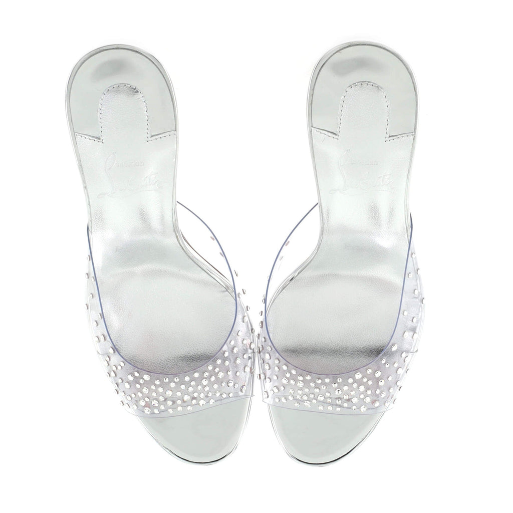 Women's Degramule Mule Sandals Embellished PVC and Leather 85