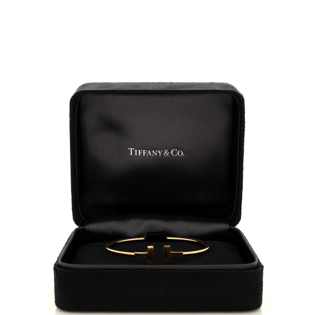 T Wire Bracelet 18K Rose Gold