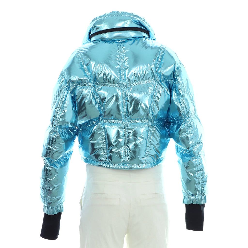 Women's Grenoble Valsorey Cropped Puffer Jacket Quilted Polyamide with Down