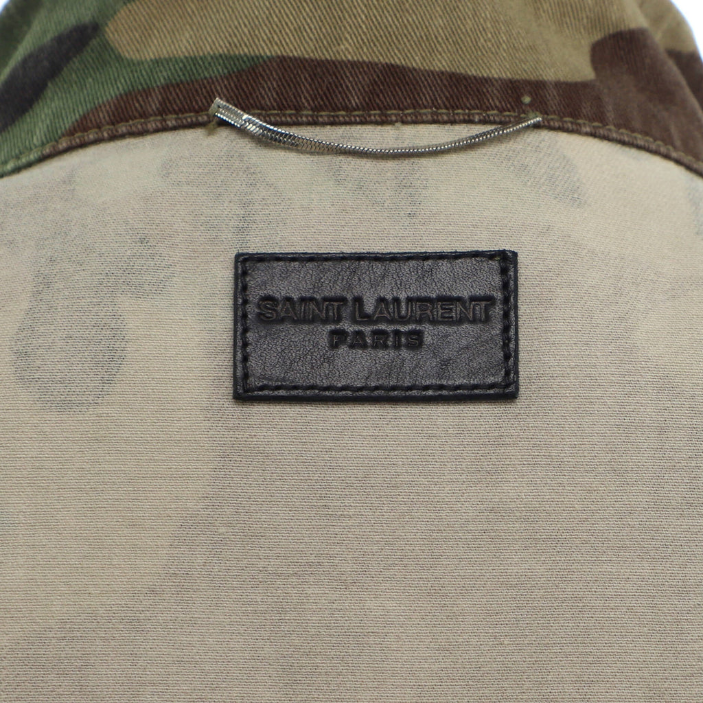 Women's Military Love Jacket Embroidered Printed Cotton