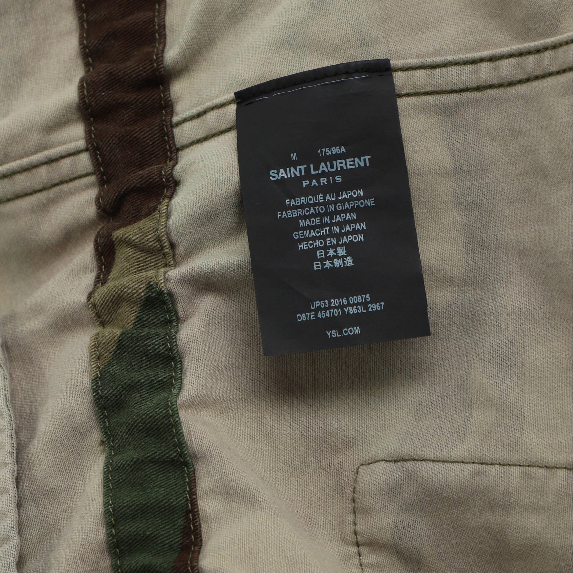 Women's Military Love Jacket Embroidered Printed Cotton