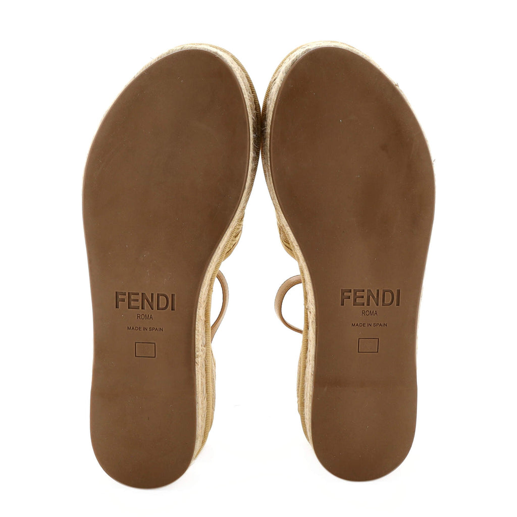 Women's Platform Espadrille Sandals Zucca Raffia