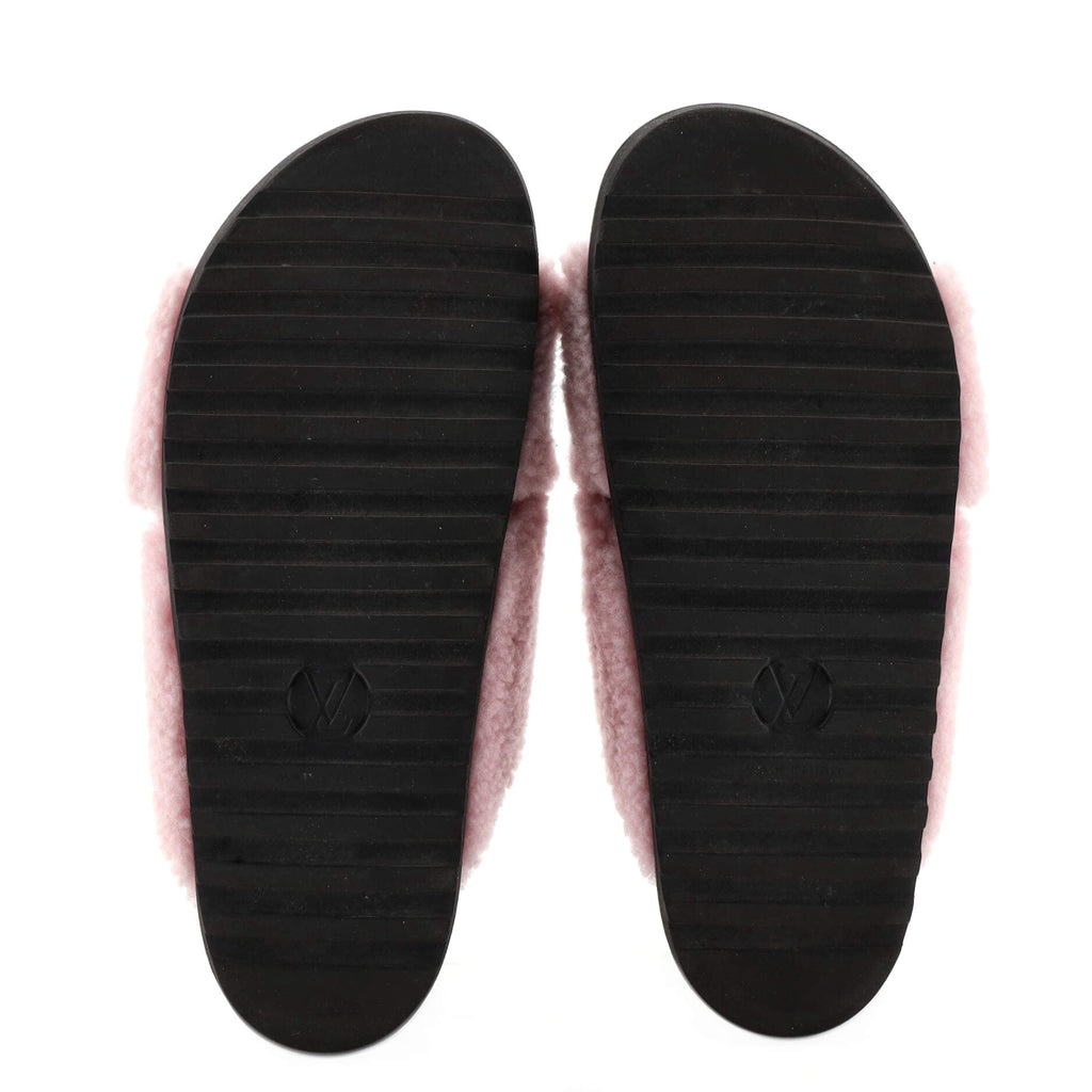 Women's Paseo Comfort Slide Slingback Sandals Shearling with Leather