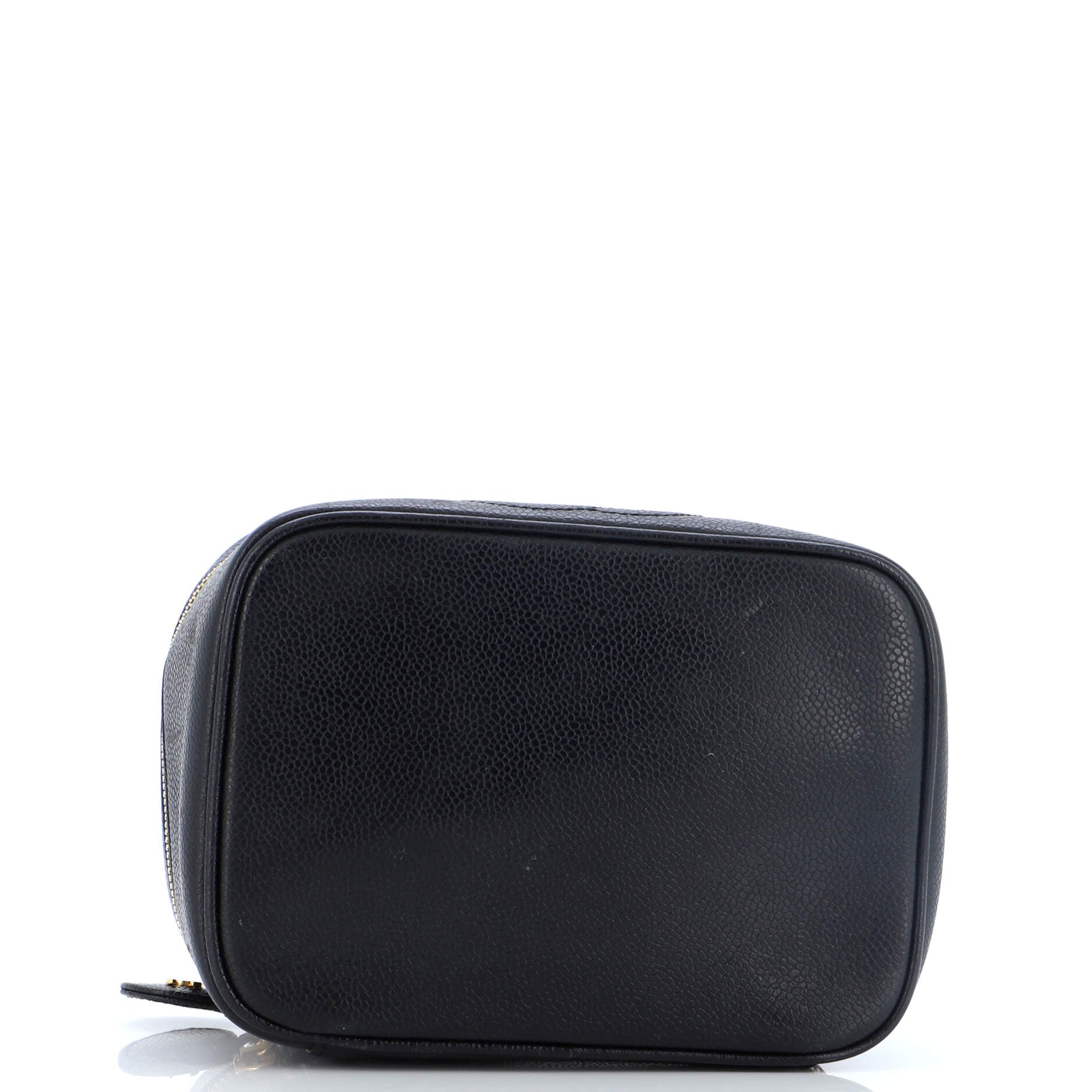 Vintage Timeless Cosmetic Case Caviar Medium