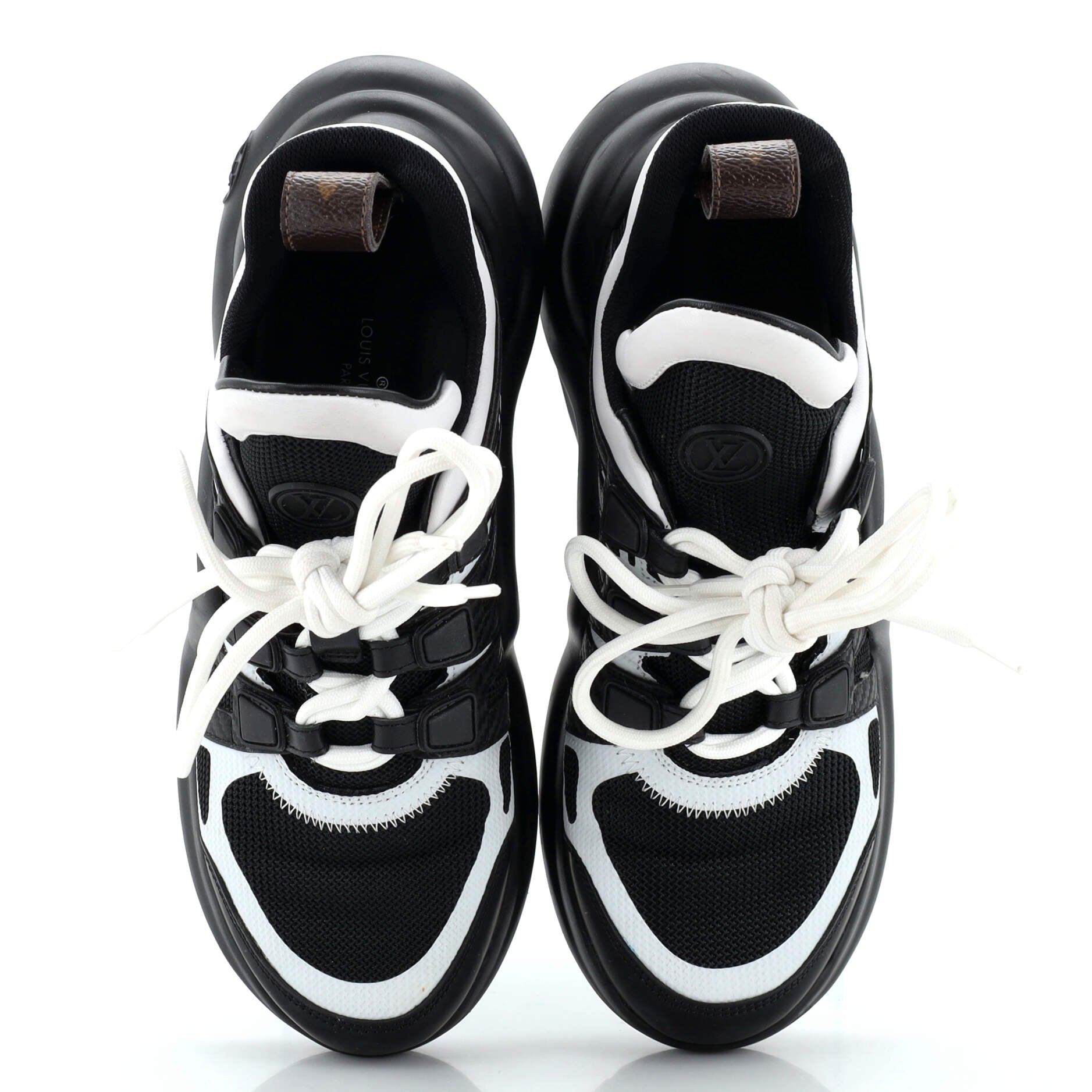 Women's LV Archlight Sneakers Mesh and Monogram Coated Canvas