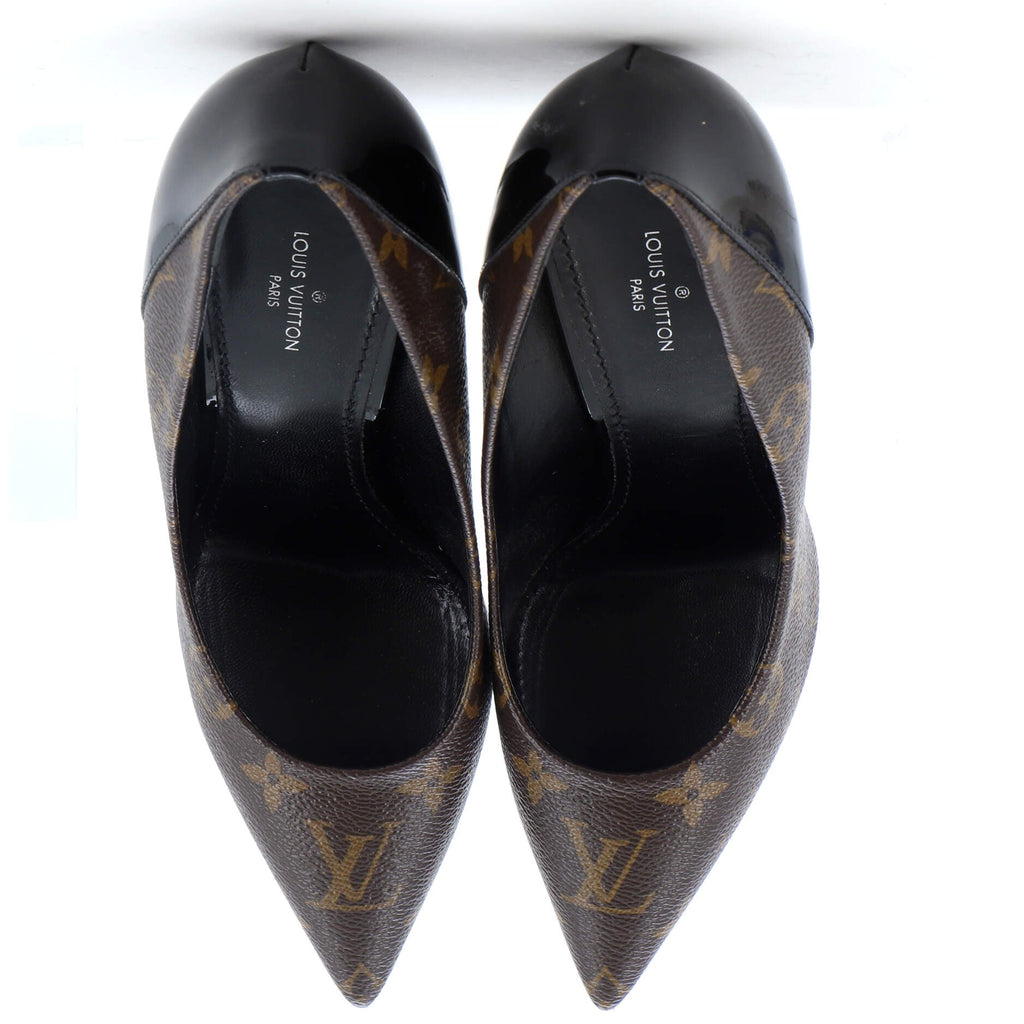 Women's Cherie Pumps Monogram Canvas and Patent