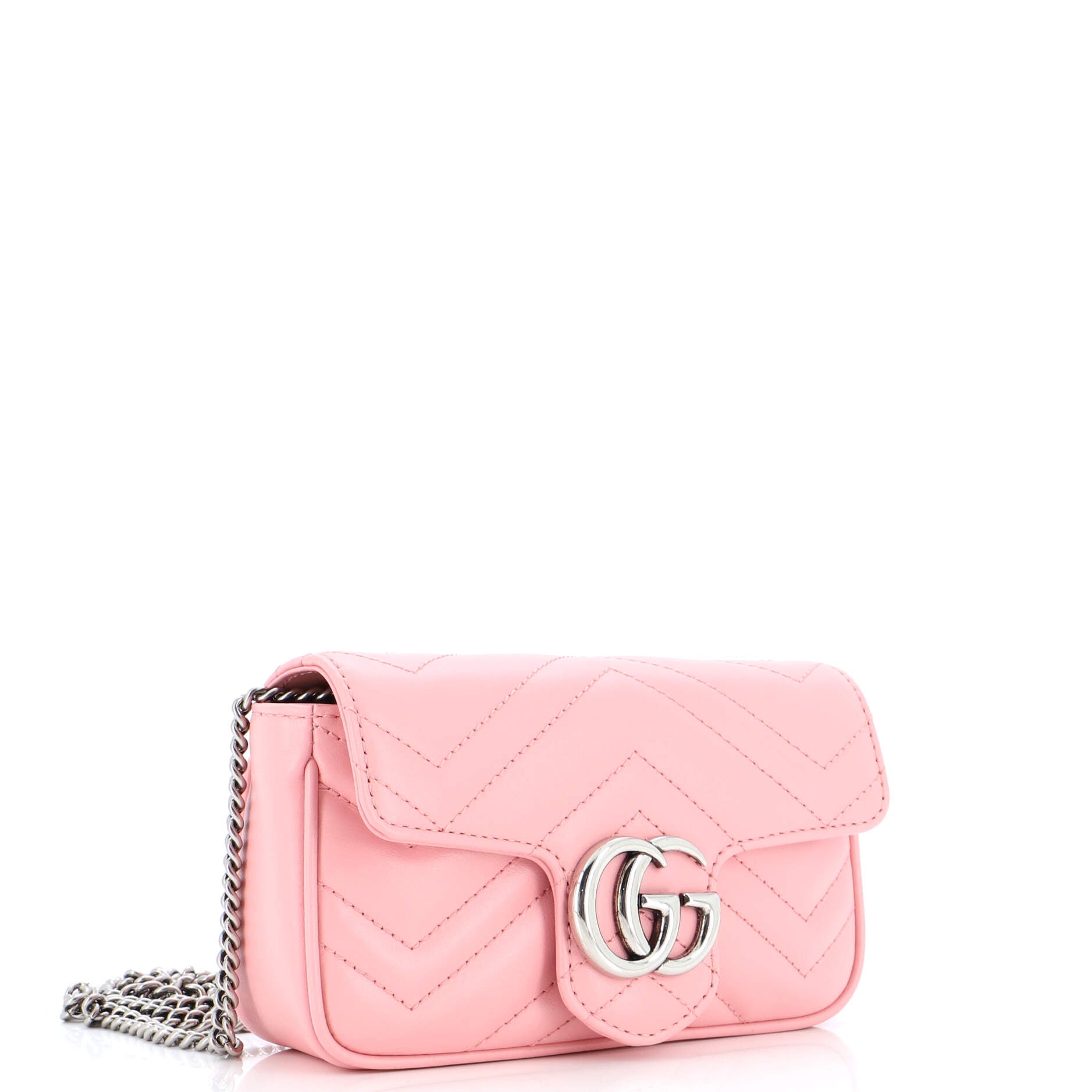 GG Marmont Flap Bag Matelasse Leather Super Mini