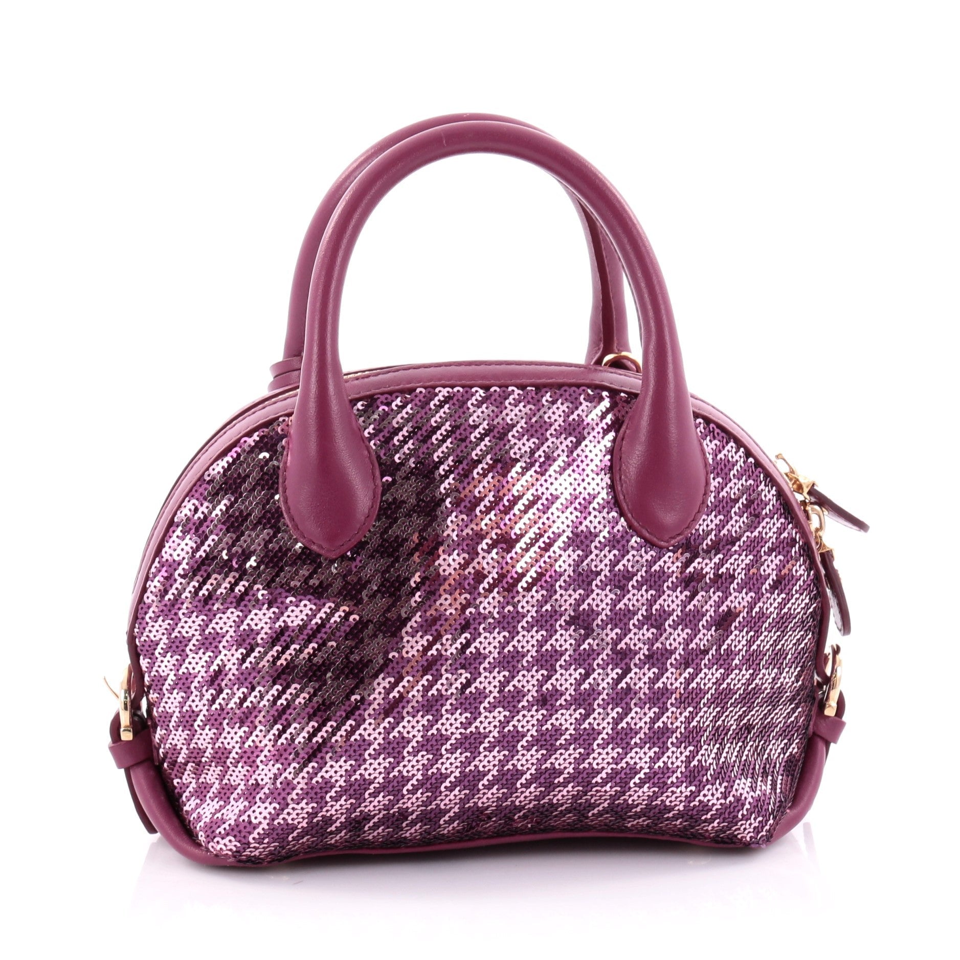 Fiamma Convertible Satchel Sequins Mini