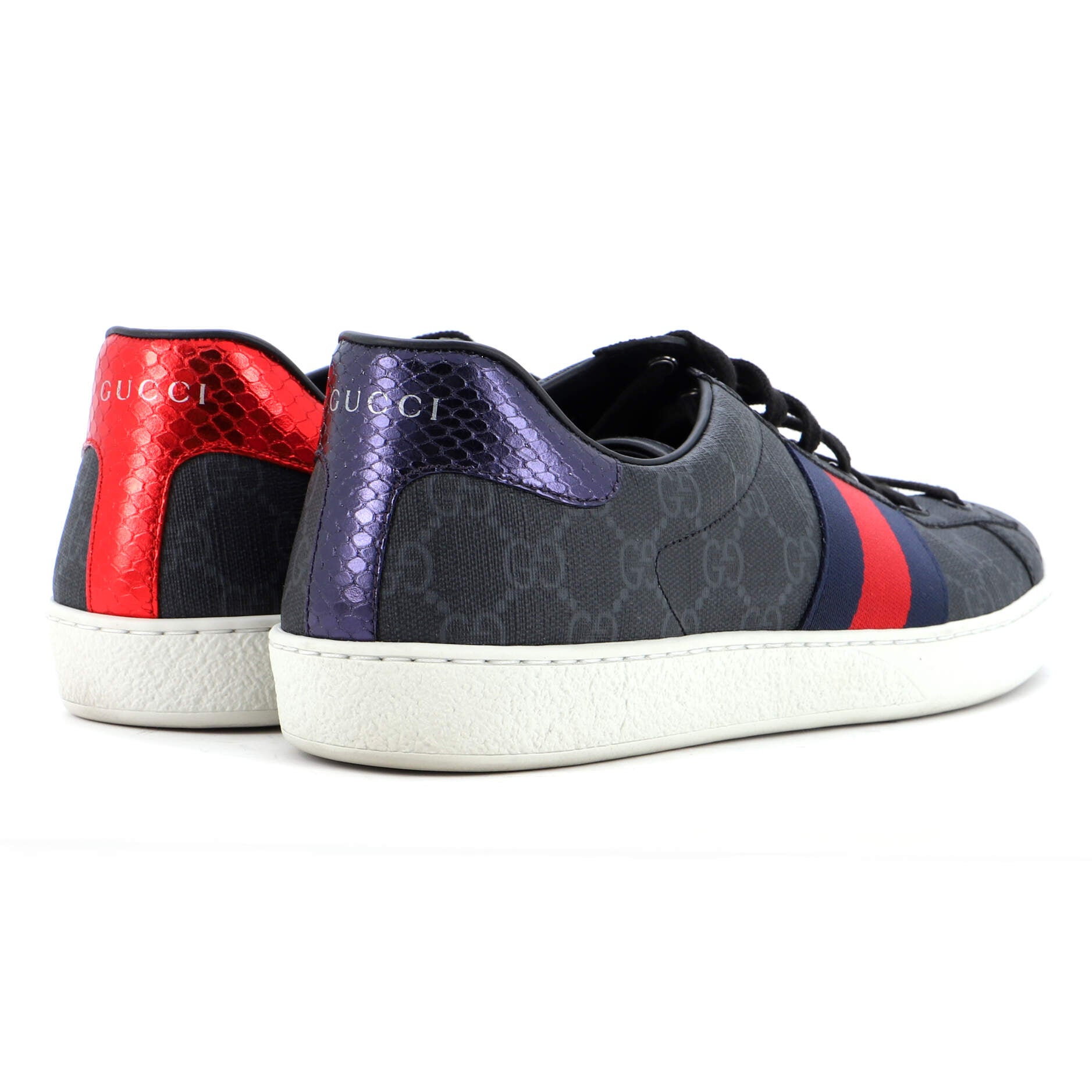 Ace Sneakers GG Coated Canvas