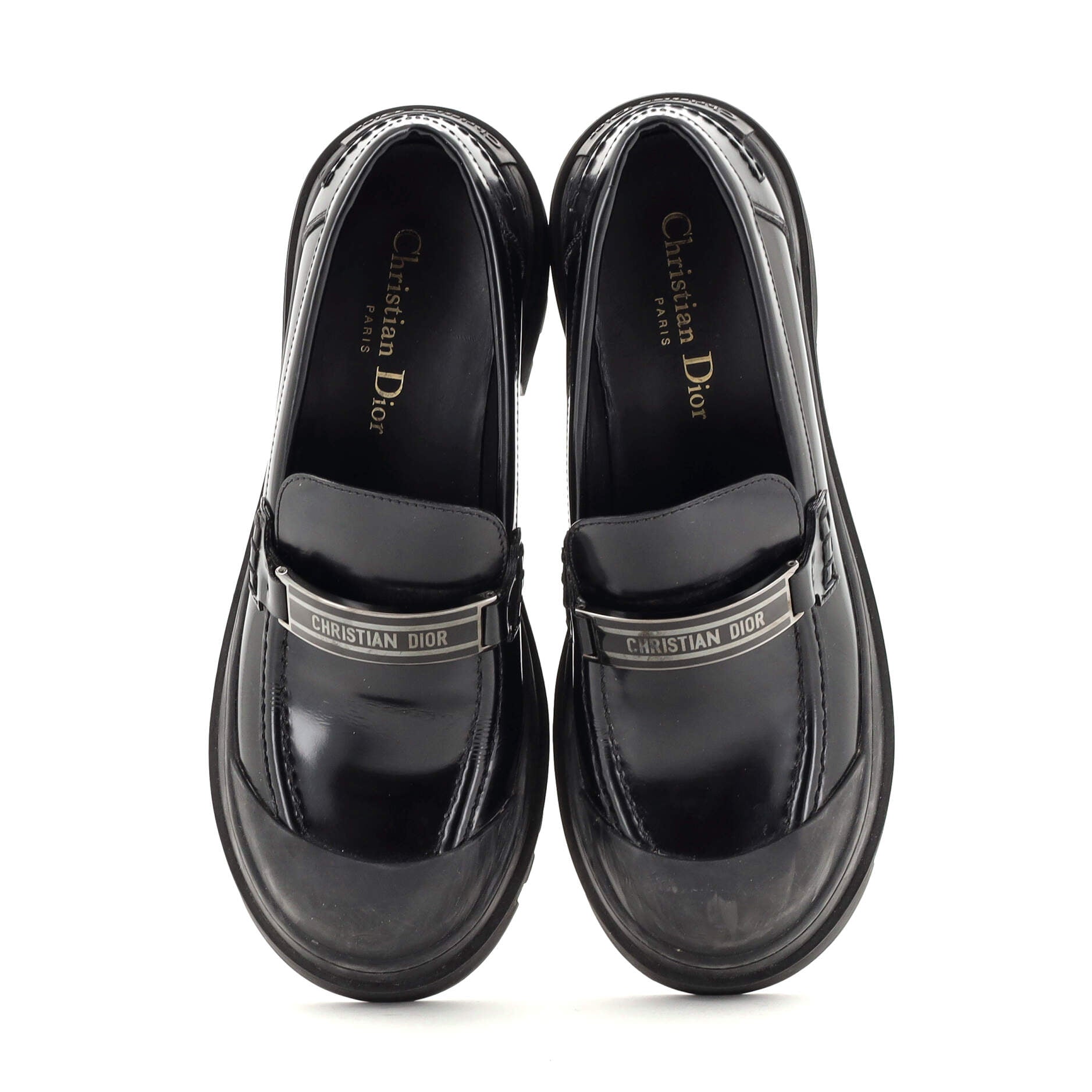 Women's Dior Boy Loafers Leather