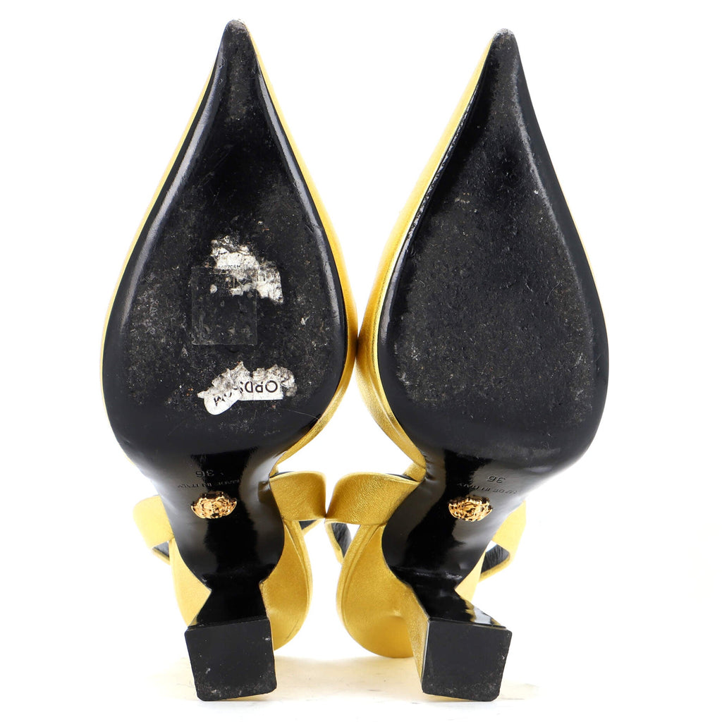 Women's La Medusa Slingback Pumps (Outlet) Leather