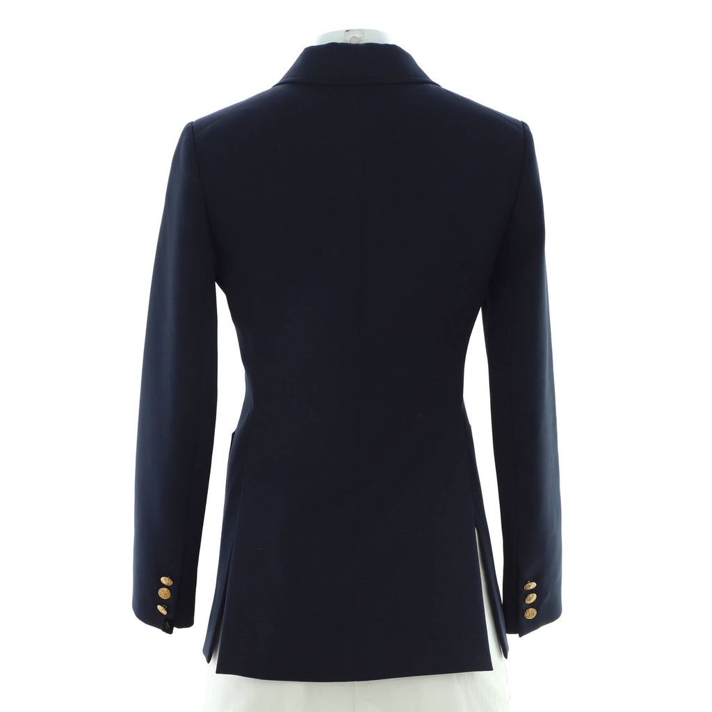 Women's Preppy Blazer Wool Blend