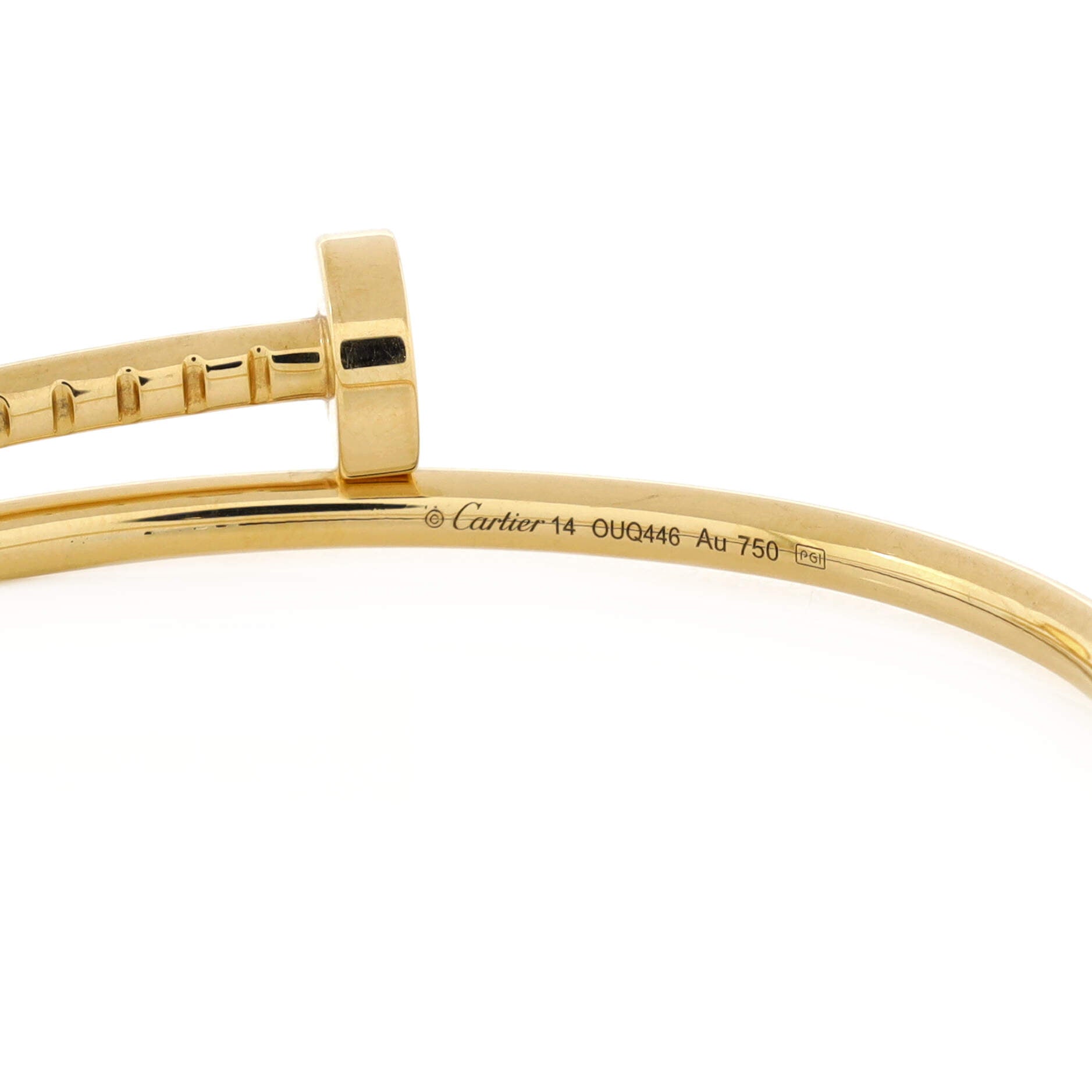 Juste un Clou Bracelet 18K Yellow Gold Small