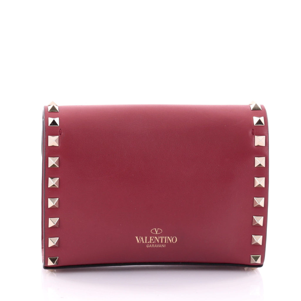 Rockstud Flip Lock Flap Bag Leather Mini