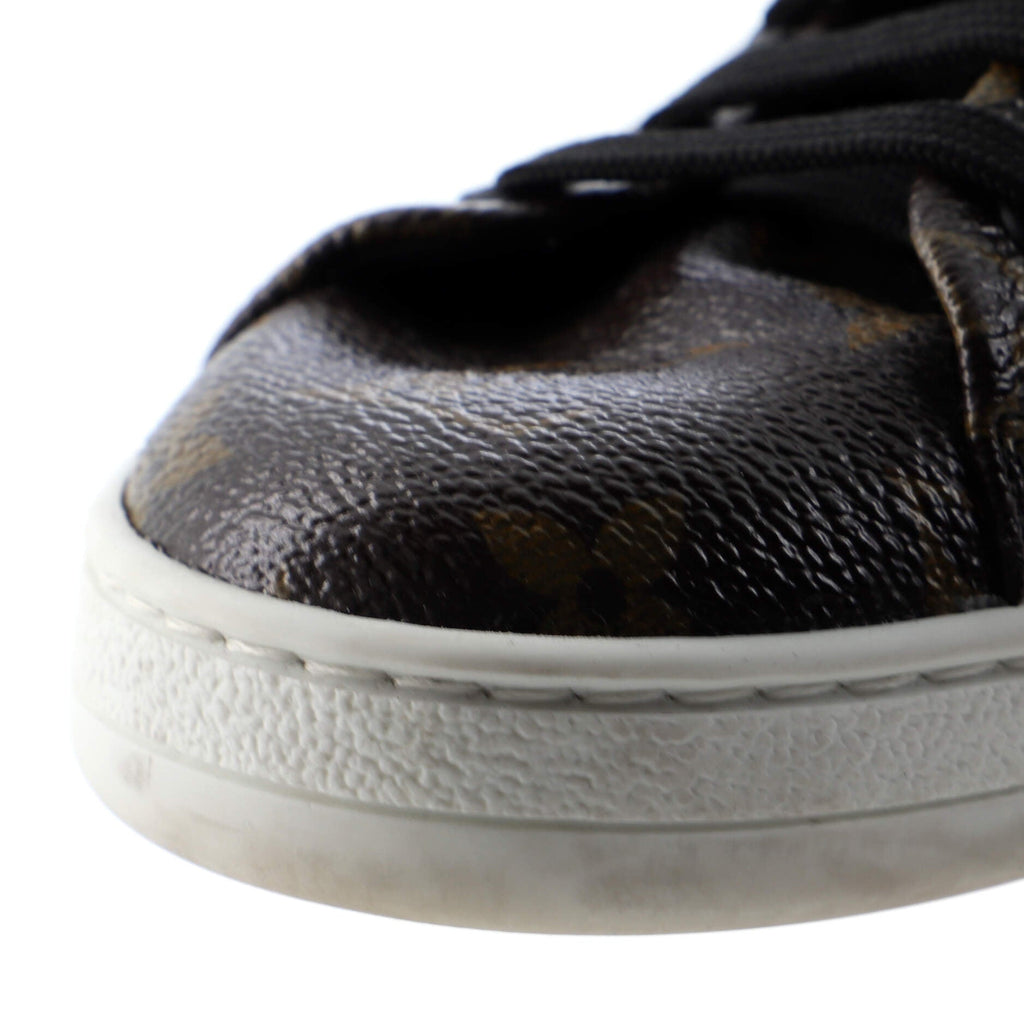 Women's FrontRow Sneakers Monogram Canvas with Patent