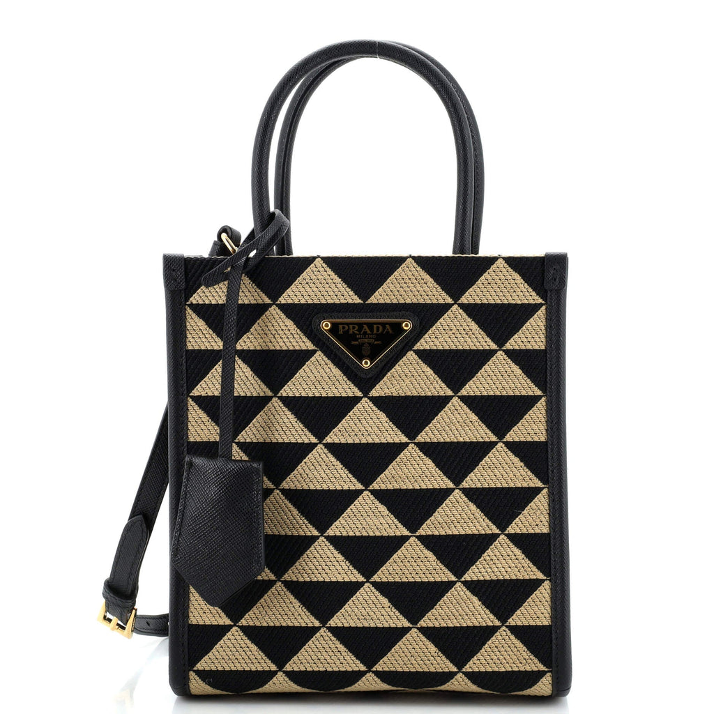 Symbole Shopper Tote Jacquard Mini