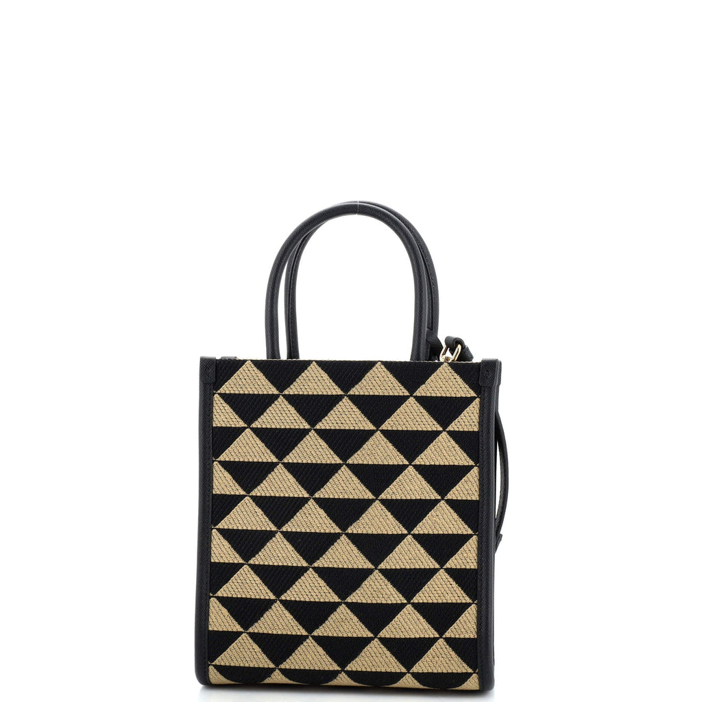 Symbole Shopper Tote Jacquard Mini