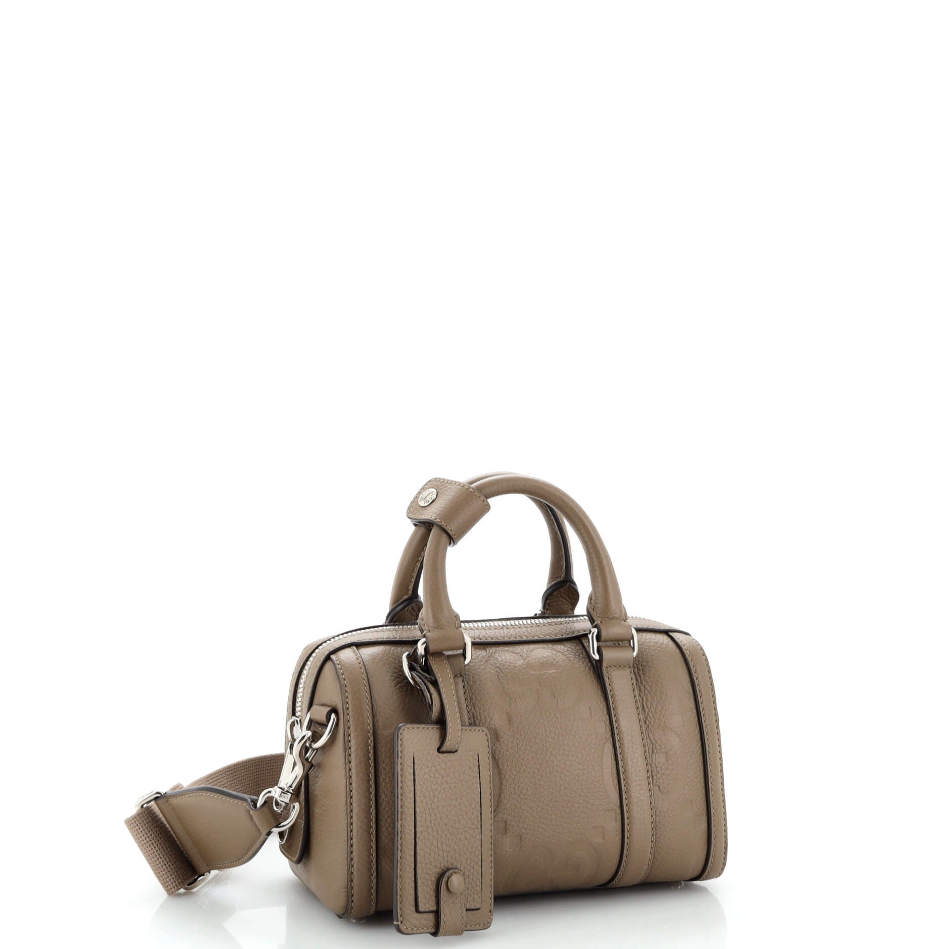 Duffle Bag Jumbo GG Embossed Leather Mini