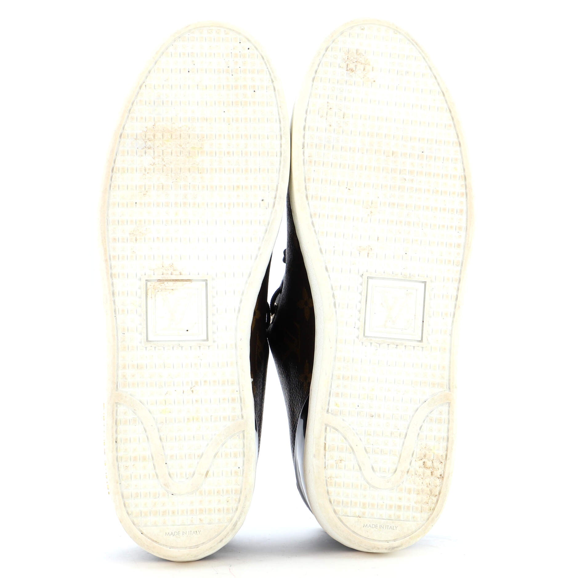 Women's FrontRow Sneakers Monogram Canvas with Patent
