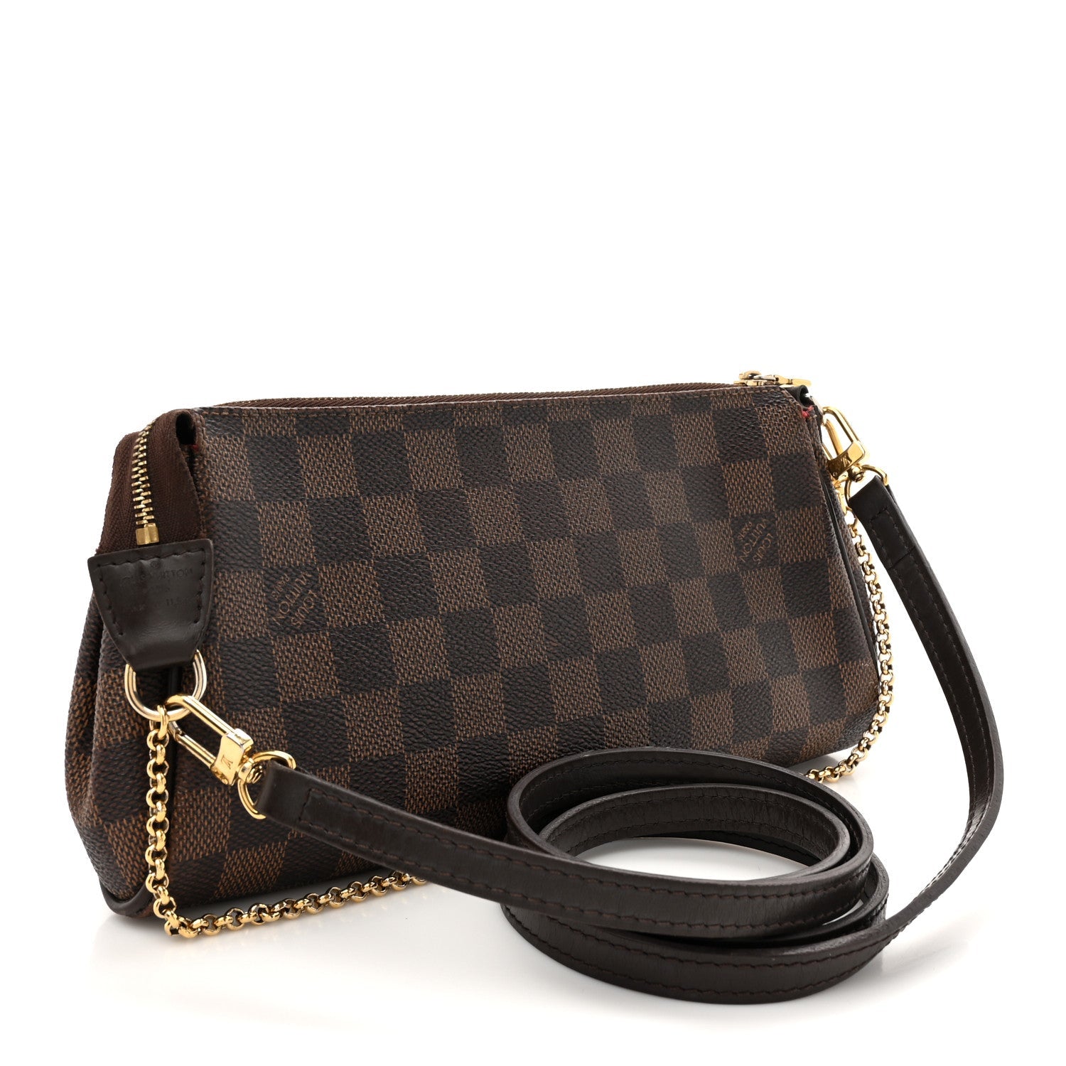 Damier Ebene Eva Clutch