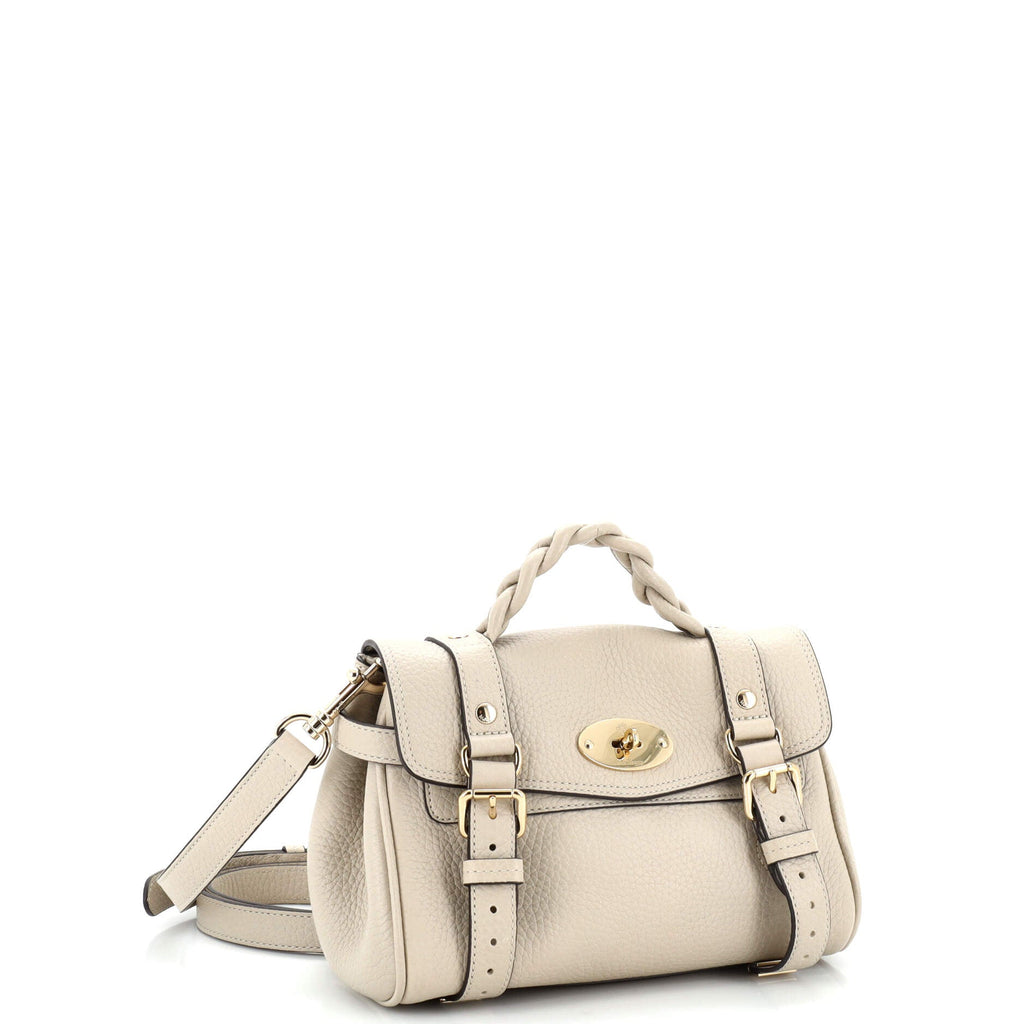 Alexa Satchel NM Grainy Leather Mini
