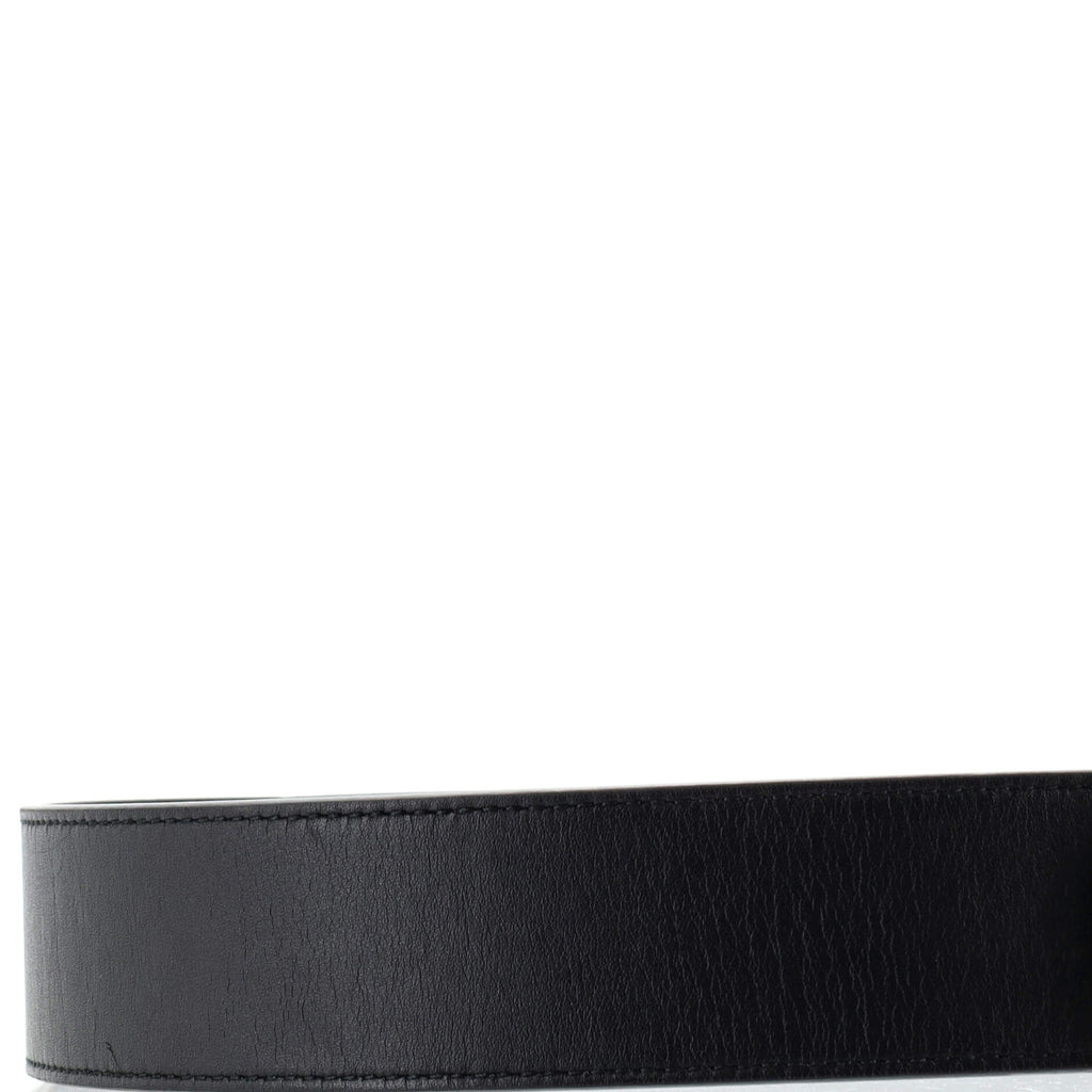 Pearly GG Marmont Belt Leather Wide 80