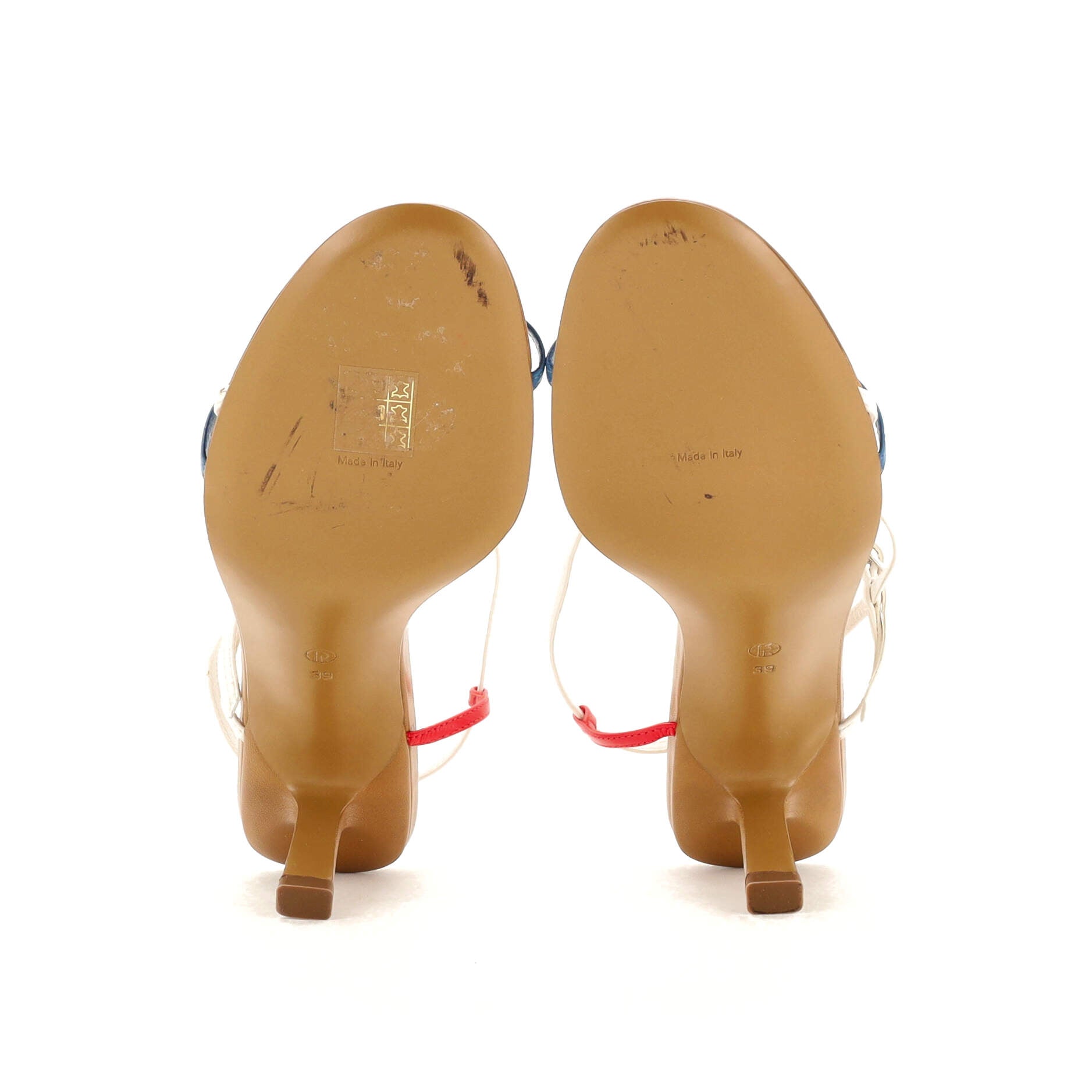 Women's Bare Heeled Sandals Leather