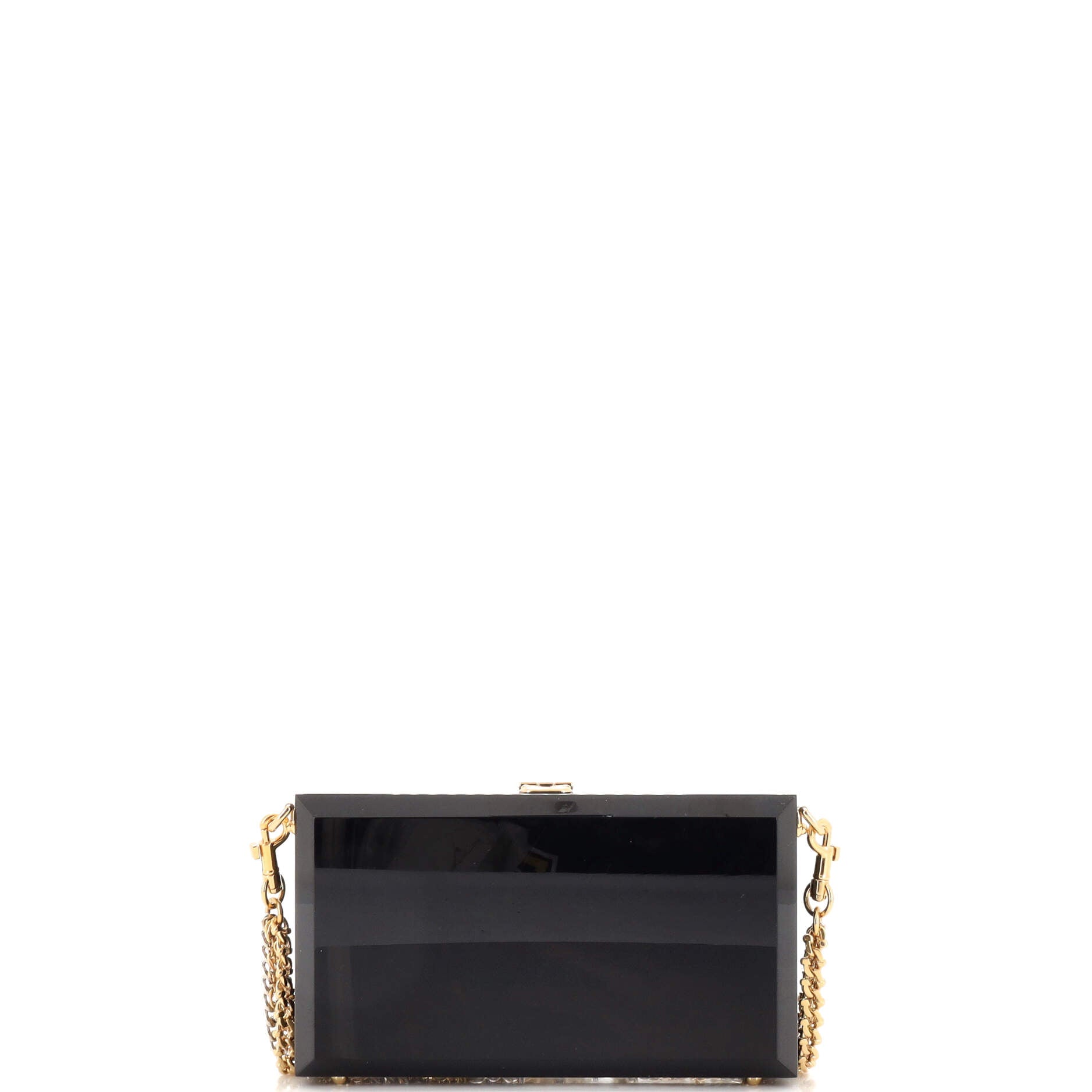 I Am a Star Clutch with Chain Embellished Acrylic Small