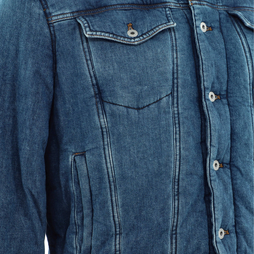 Men's Padded Denim Jacket Cotton