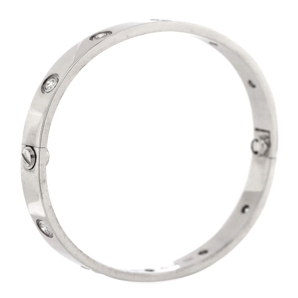 Love 10 Diamond Bracelet 18K White Gold with Diamonds