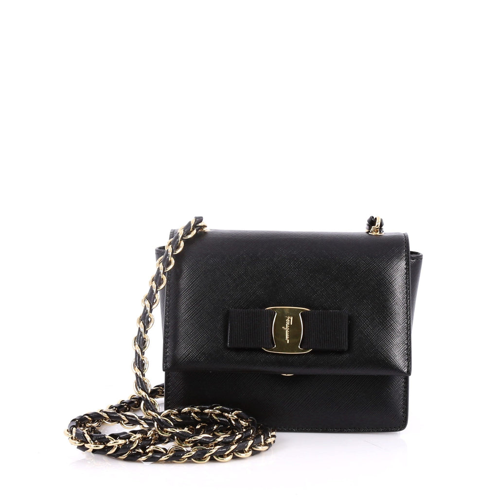 Ginny Crossbody Bag Saffiano Leather Mini