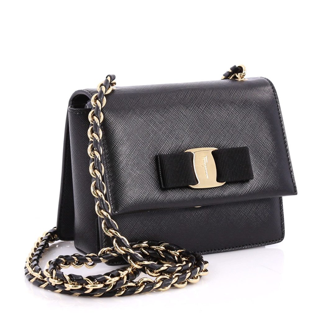 Ginny Crossbody Bag Saffiano Leather Mini