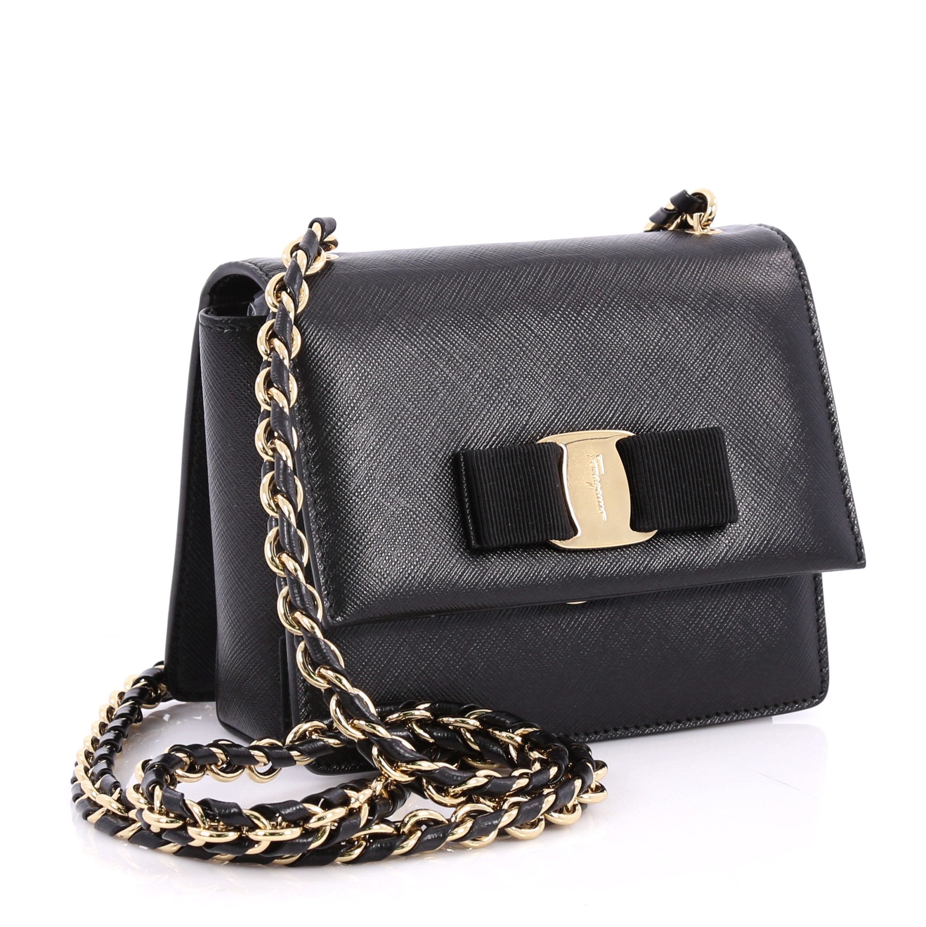 Ginny Crossbody Bag Saffiano Leather Mini