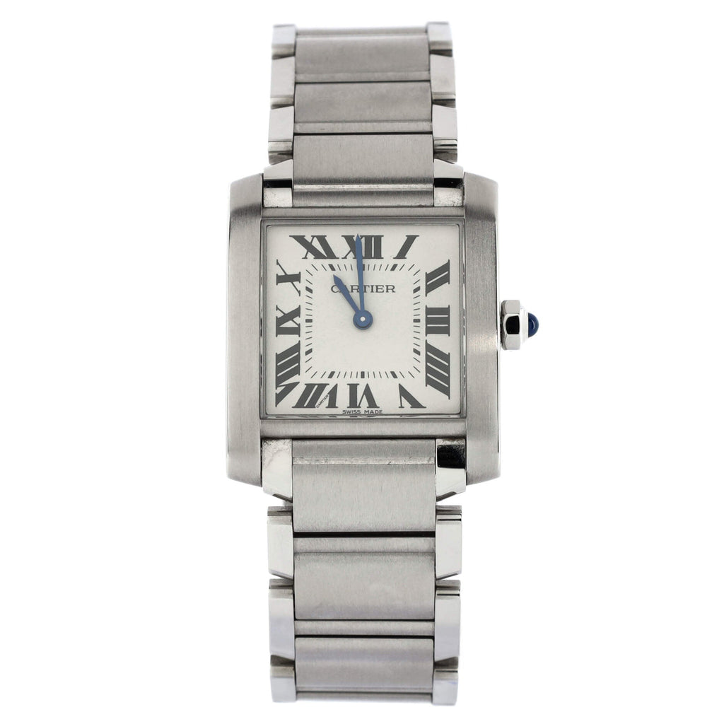 Tank Francaise Quartz Watch Stainless Steel 25