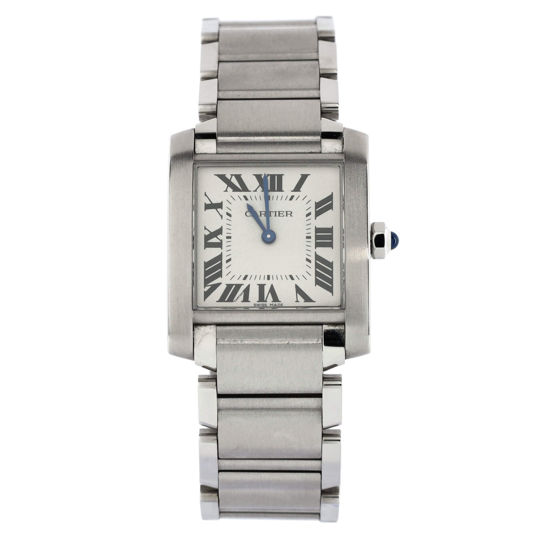 Tank Francaise Quartz Watch Stainless Steel 25