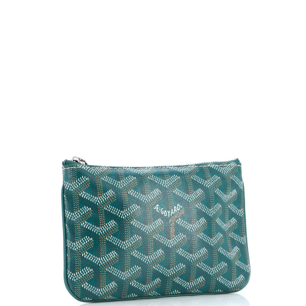 Senat Zip Pouch Coated Canvas Mini