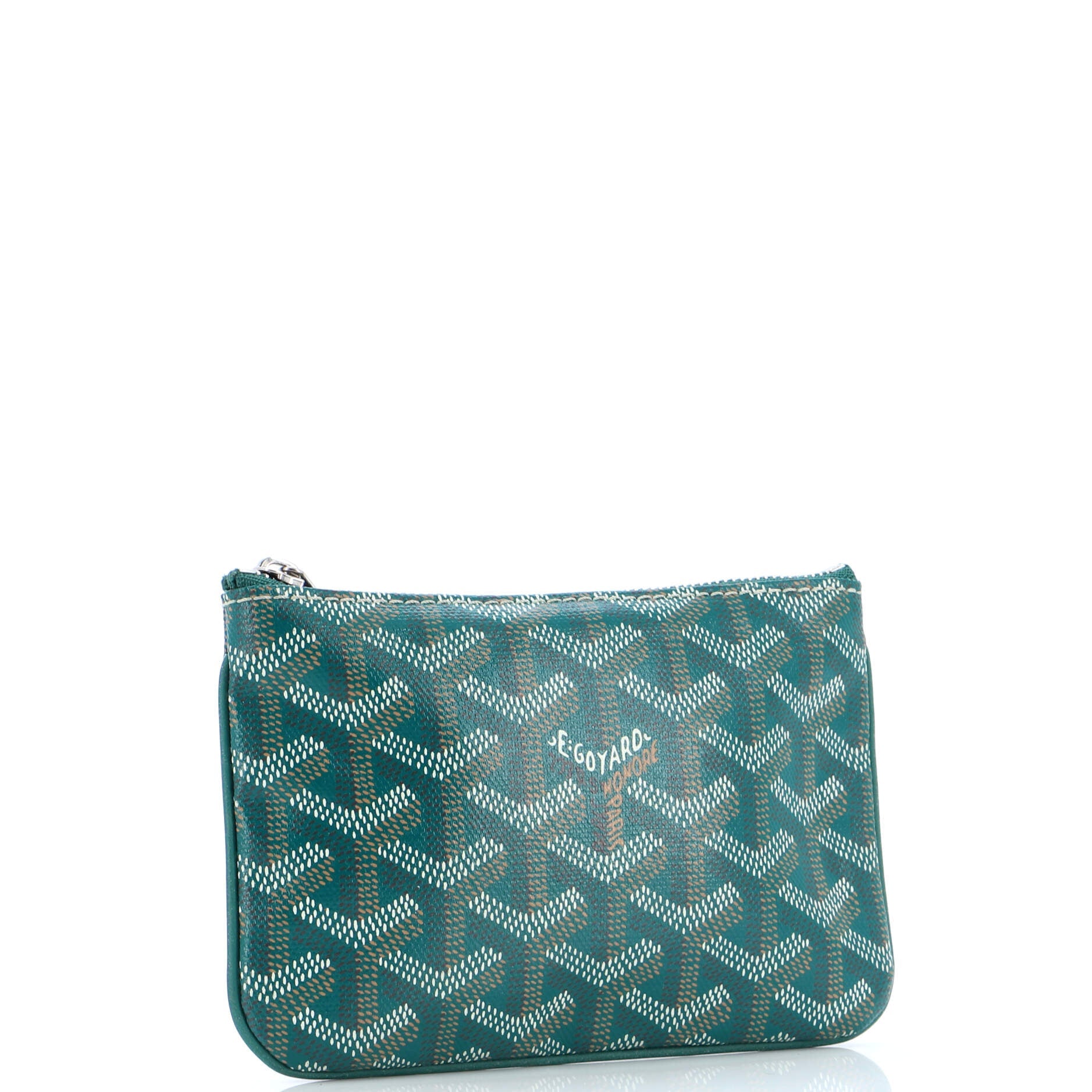 Senat Zip Pouch Coated Canvas Mini
