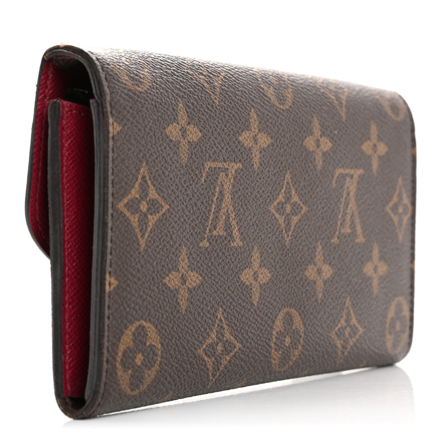 Monogram Emilie Wallet Fuchsia
