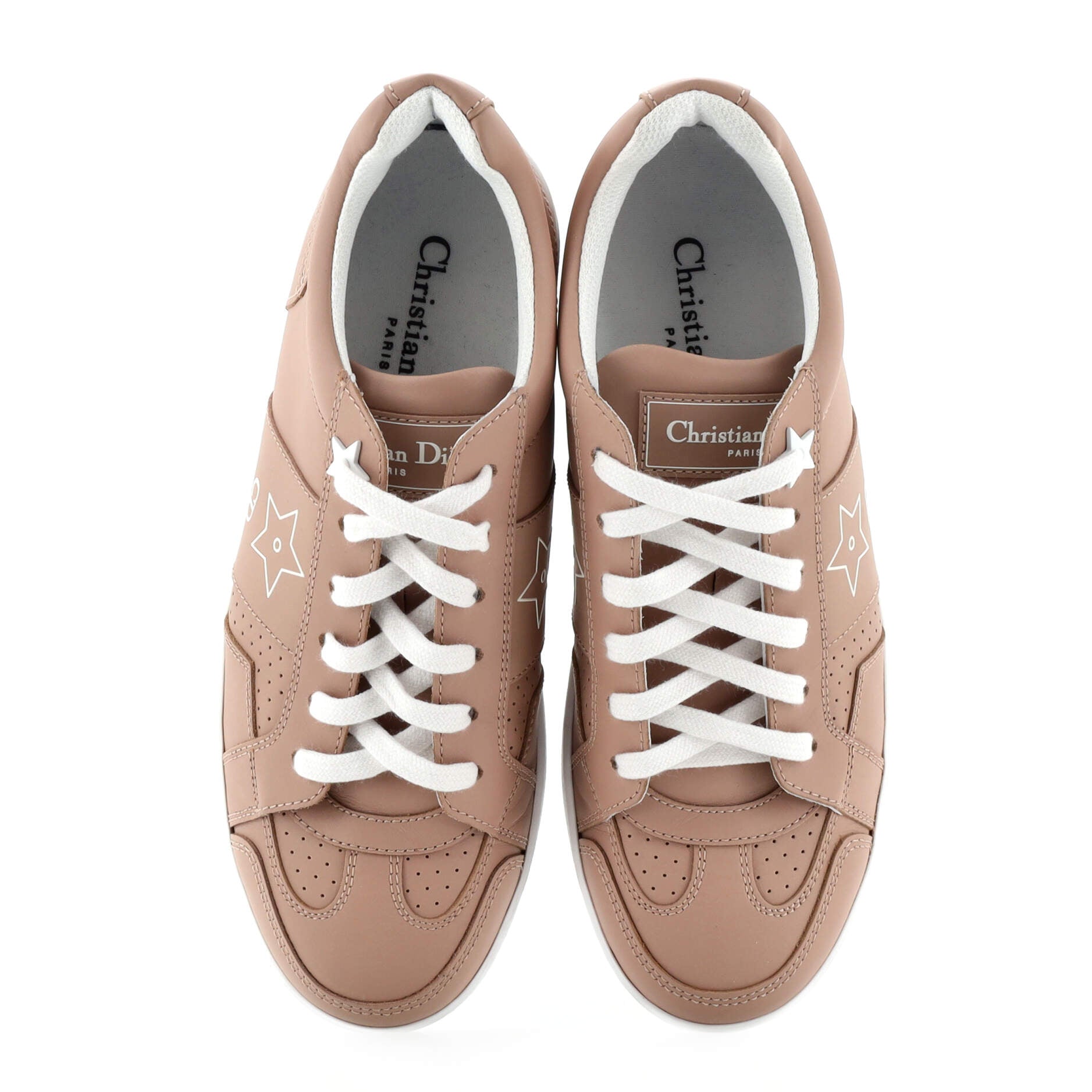 Women's Star Low-Top Sneakers Leather