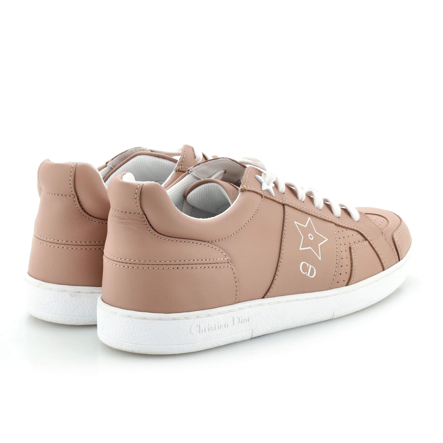 Women's Star Low-Top Sneakers Leather
