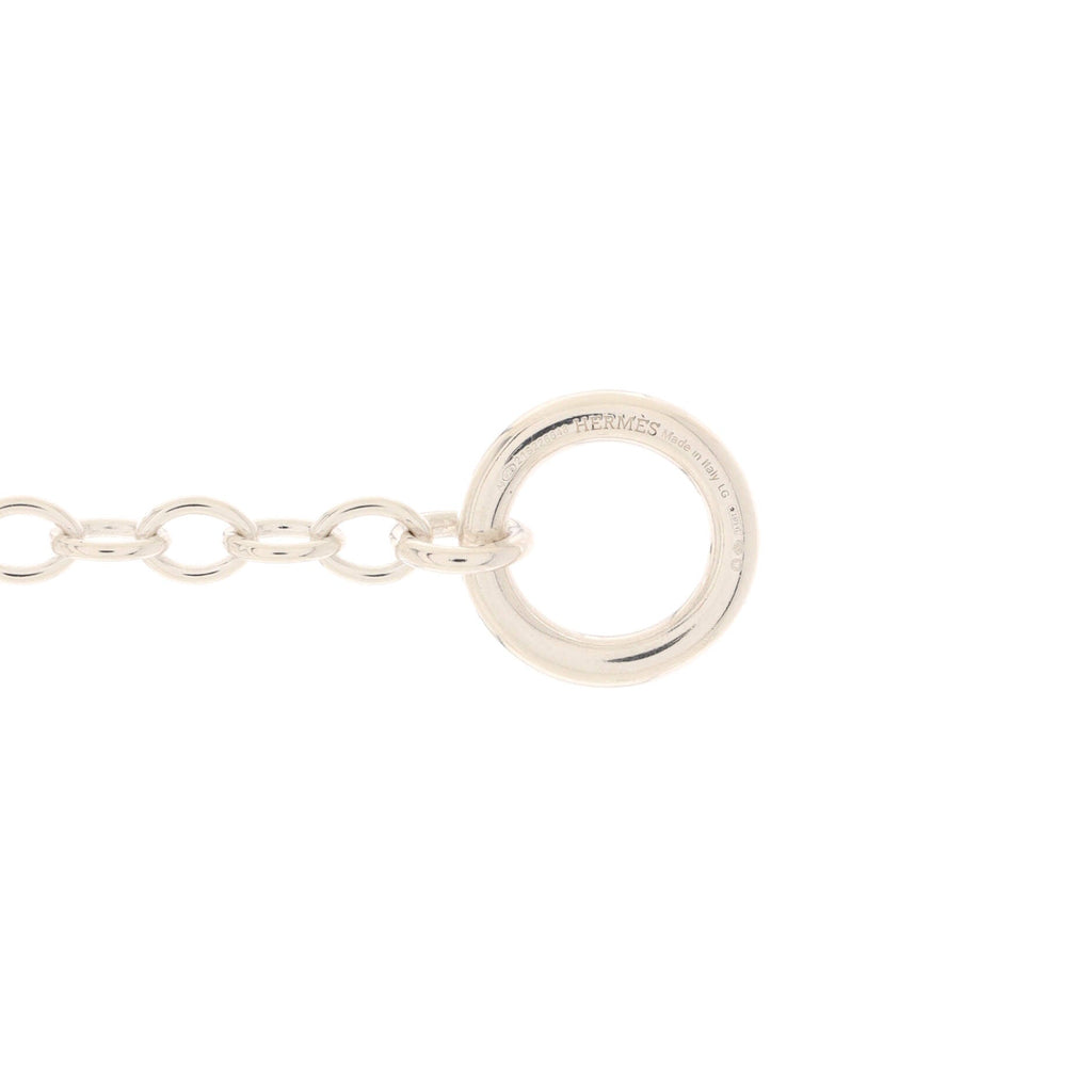 Chaine d'Ancre Reponse Pendant Necklace Sterling Silver Very Large