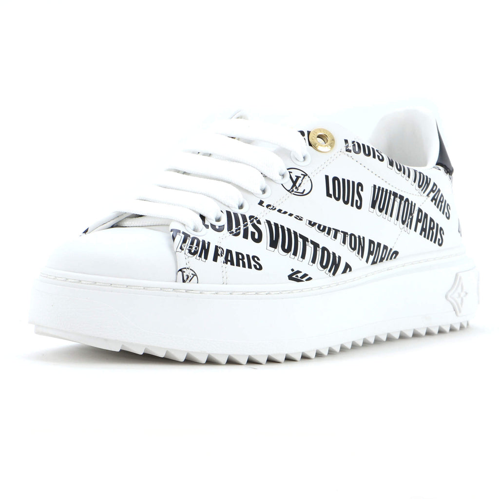 Women's Time Out Sneakers Allover Print Graphic Signature  Leather