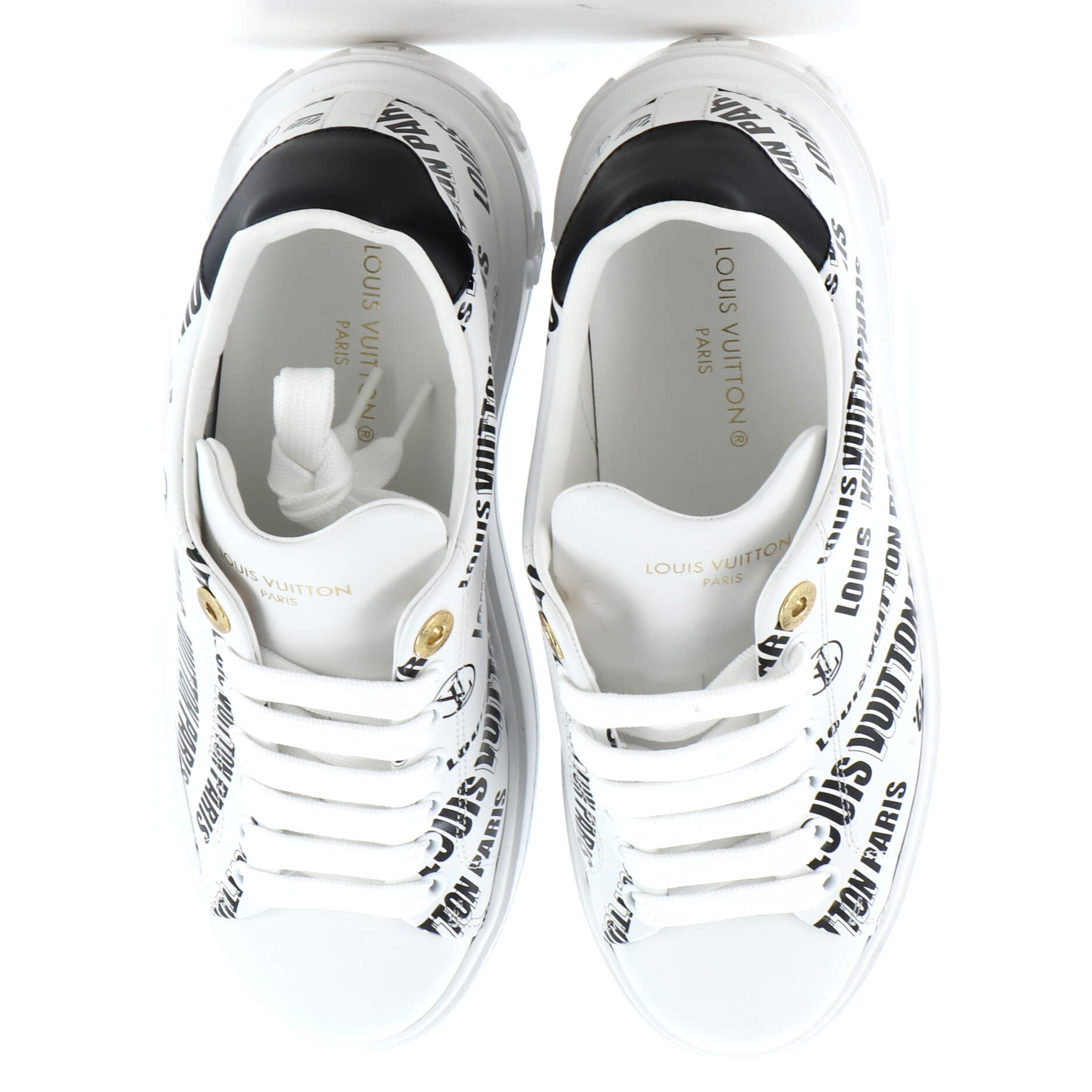 Women's Time Out Sneakers Allover Print Graphic Signature  Leather