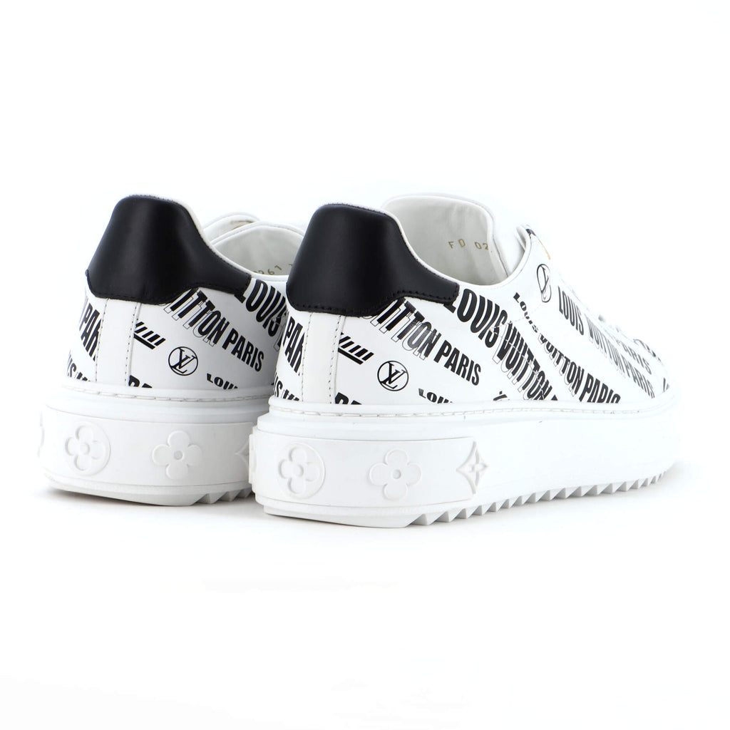 Women's Time Out Sneakers Allover Print Graphic Signature  Leather
