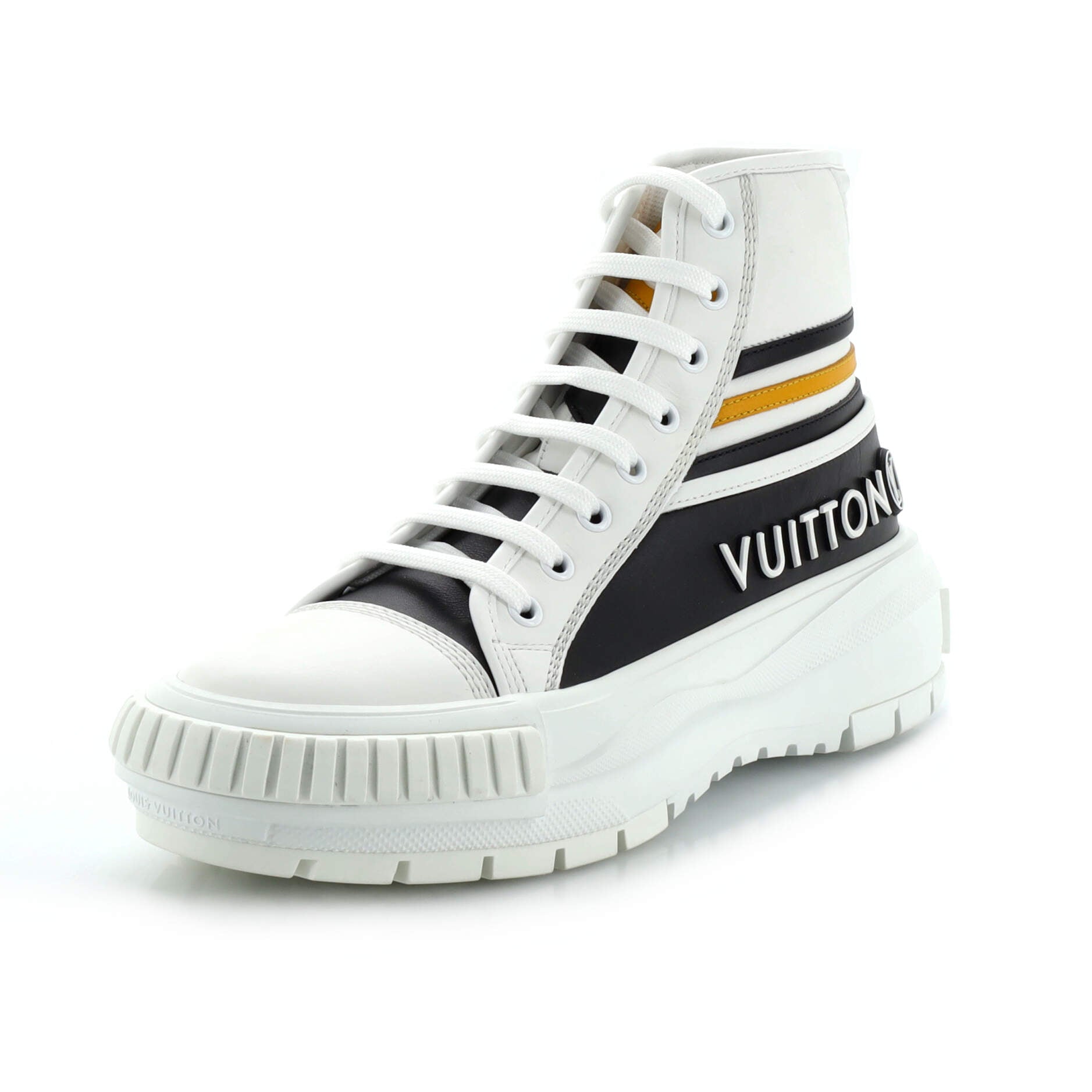 Women's LV Squad Sneaker Boots Printed Leather