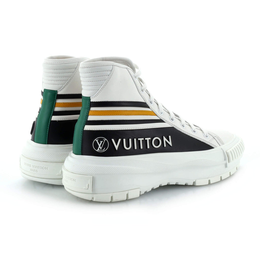 Women's LV Squad Sneaker Boots Printed Leather