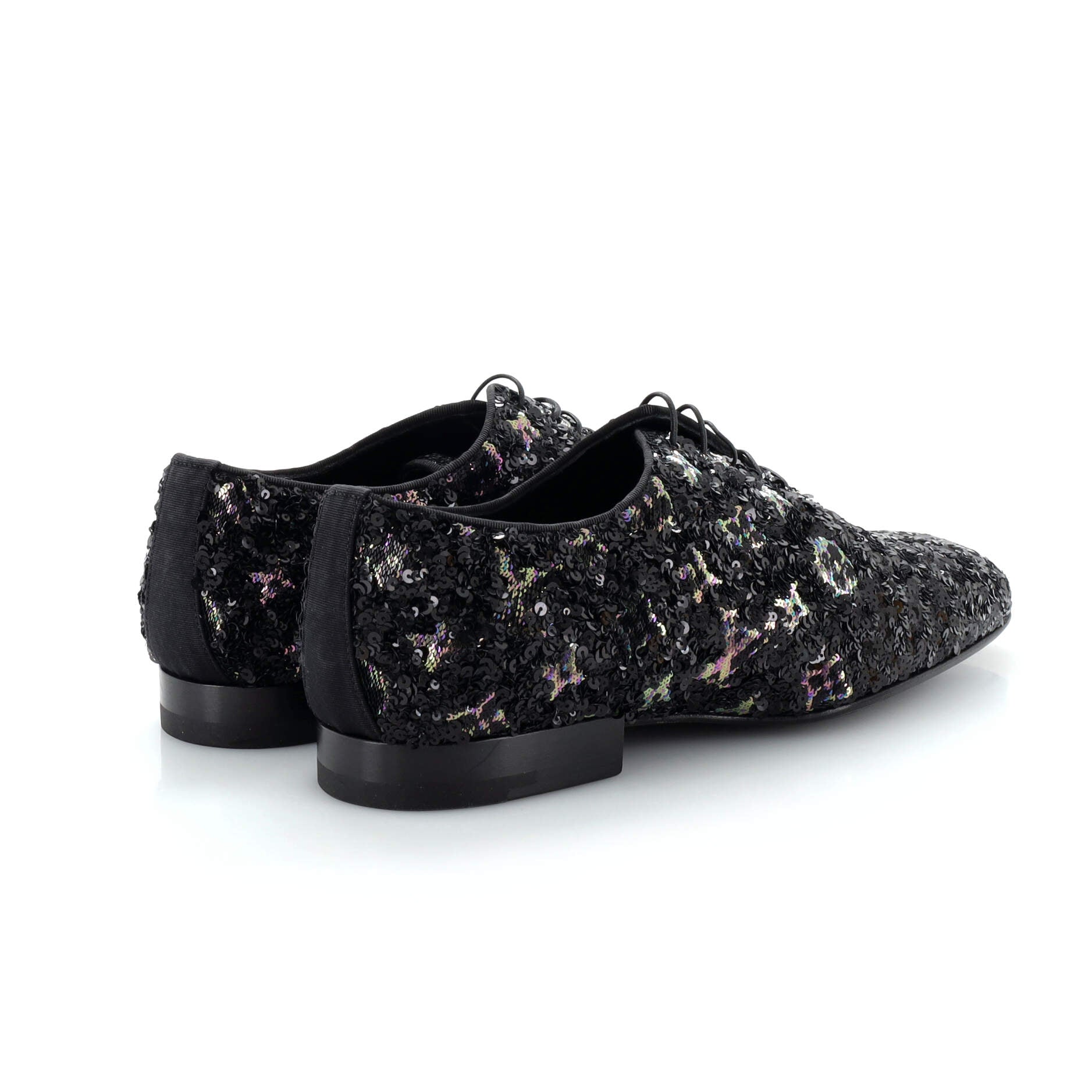 Men's Richelieu Shoes Sequins