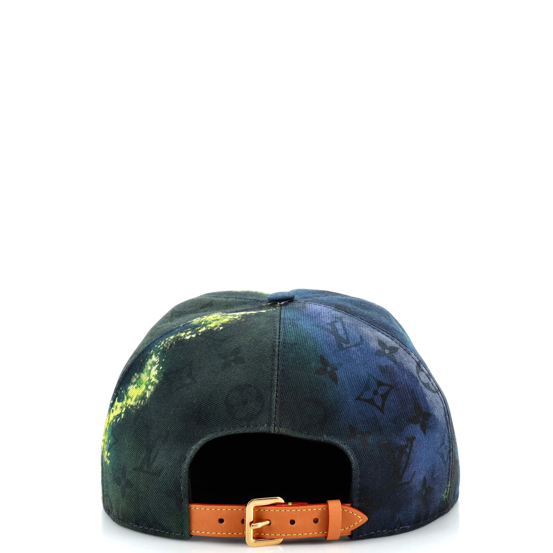 Baseball Cap Tie Dye Monogram Canvas
